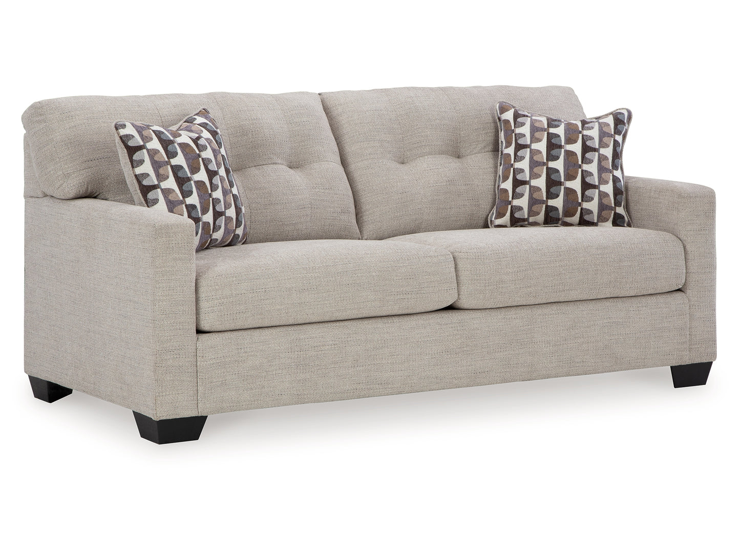 Mahoney Sofa-Pebble