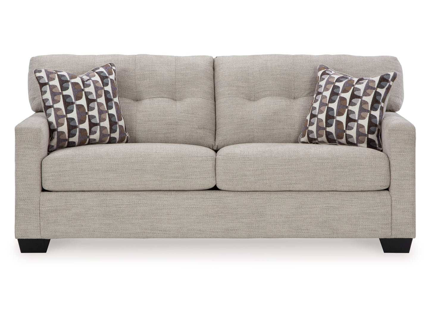 Mahoney Sofa-Pebble